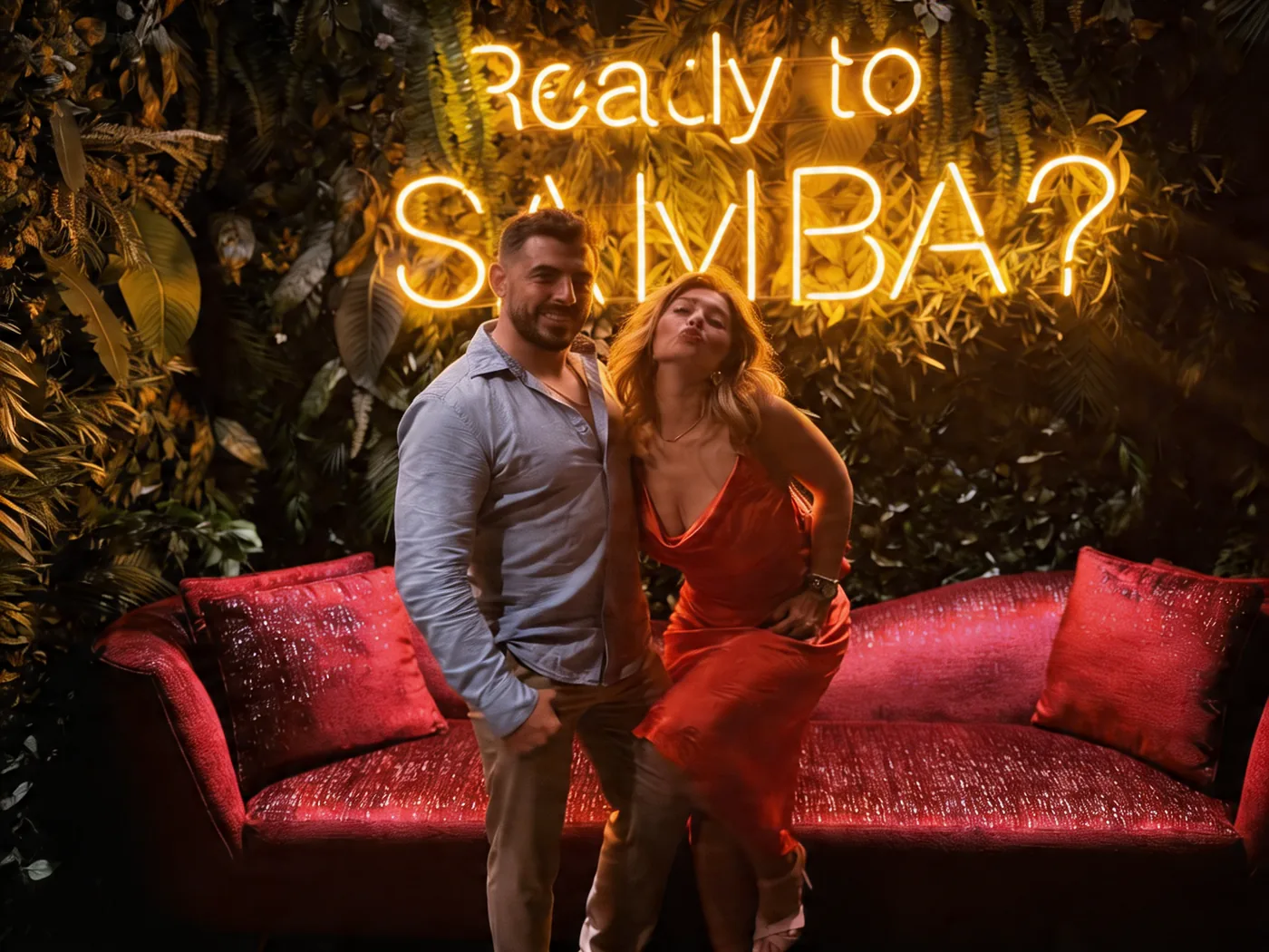Adrian and Roxana traveling together